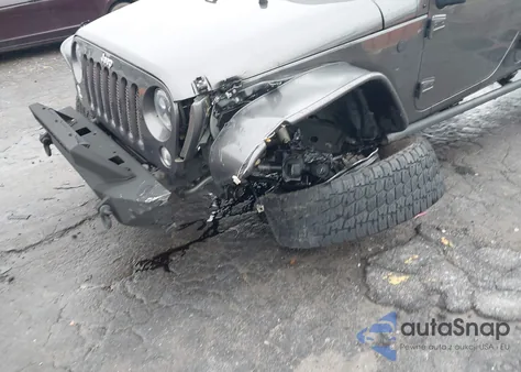 2016 Jeep Wrangler Unlimited Sport из США, поврежденный, VIN 1C4BJWDGXGL297013